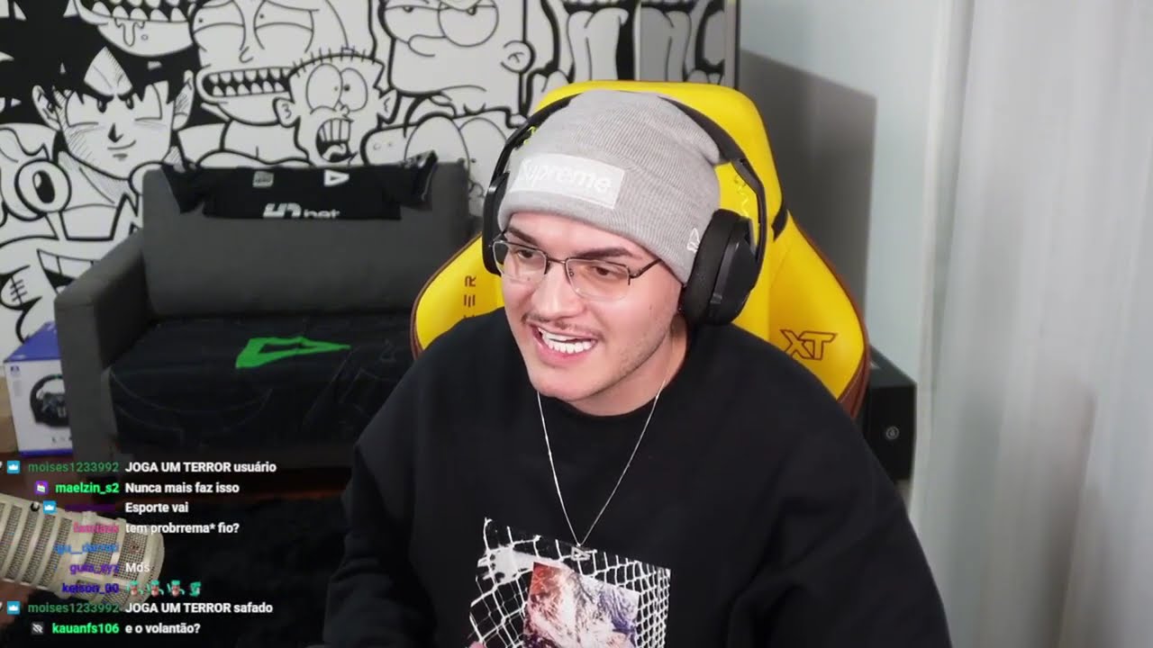 LIVE/VOD loud caiox | 14/08/2025 | REACT DEPOIS IRL PELA GRANDE S&Atilde;O PAULO