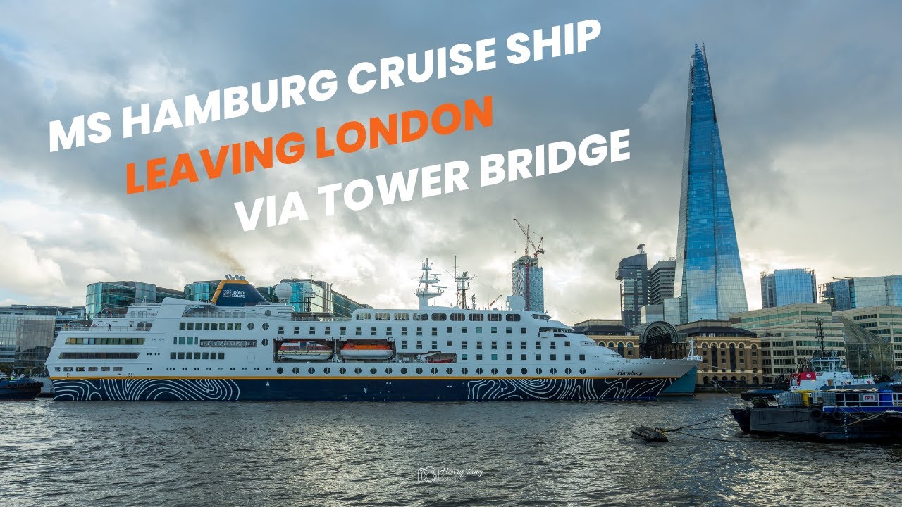 Tower Bridge Lifting for MS Hamburg Cruise Ship