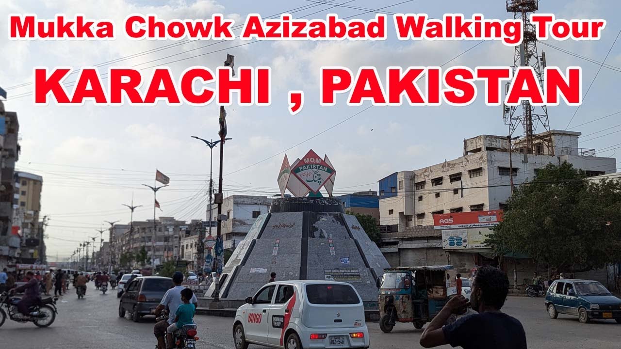 Mukka Chowk Azizabad Walking Tour | Karachi, Pakistan | Full Mooni Vlogs