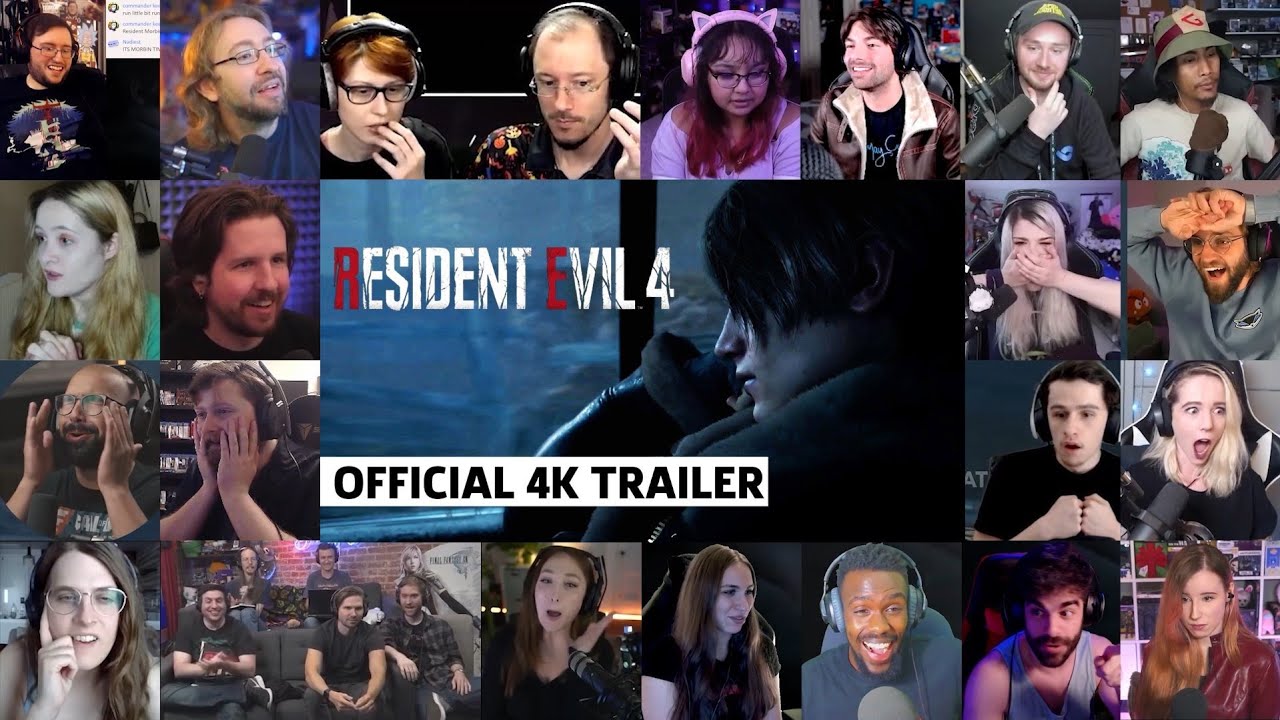 Resident Evil 4 Remake Trailer Reaction Mashup