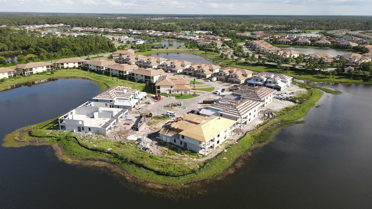 LaMorada Coach Home Construction Progress - October 2021