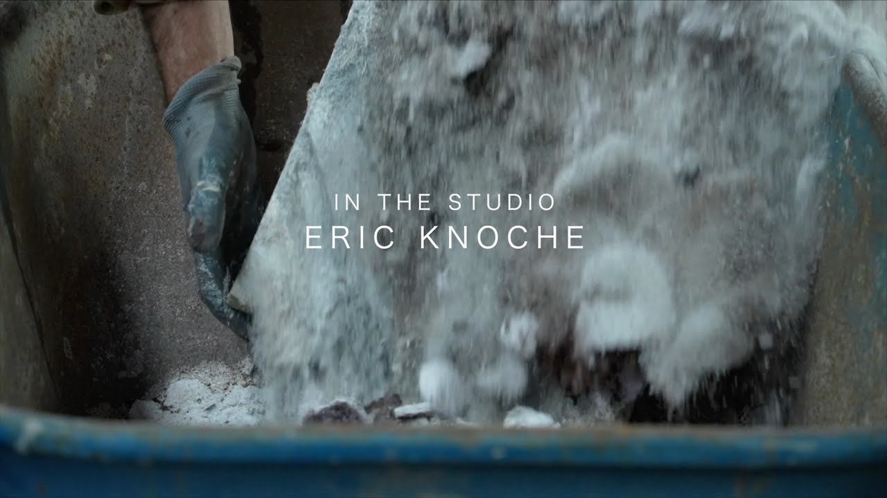 Blue Spiral 1 In The Studio - Eric Knoche - Process