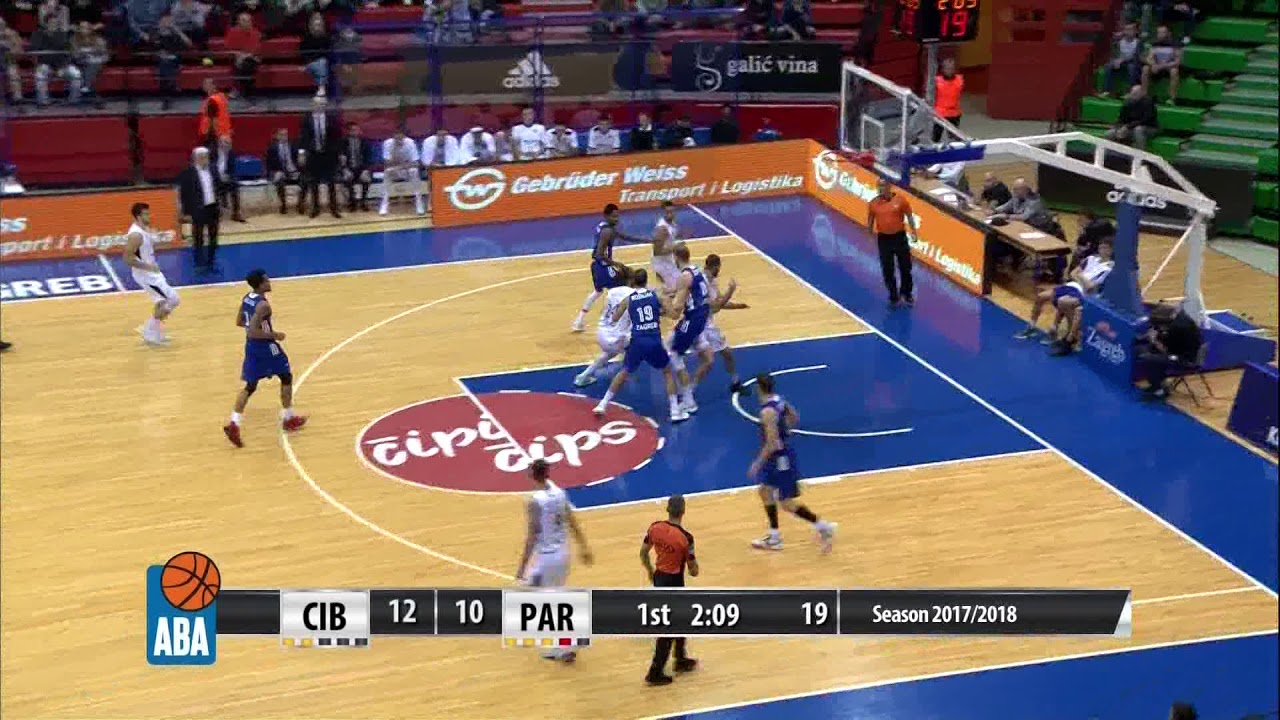 ABA Liga 2017/18 highlights, Round 6: Cibona - Partizan NIS (27.10.2017)