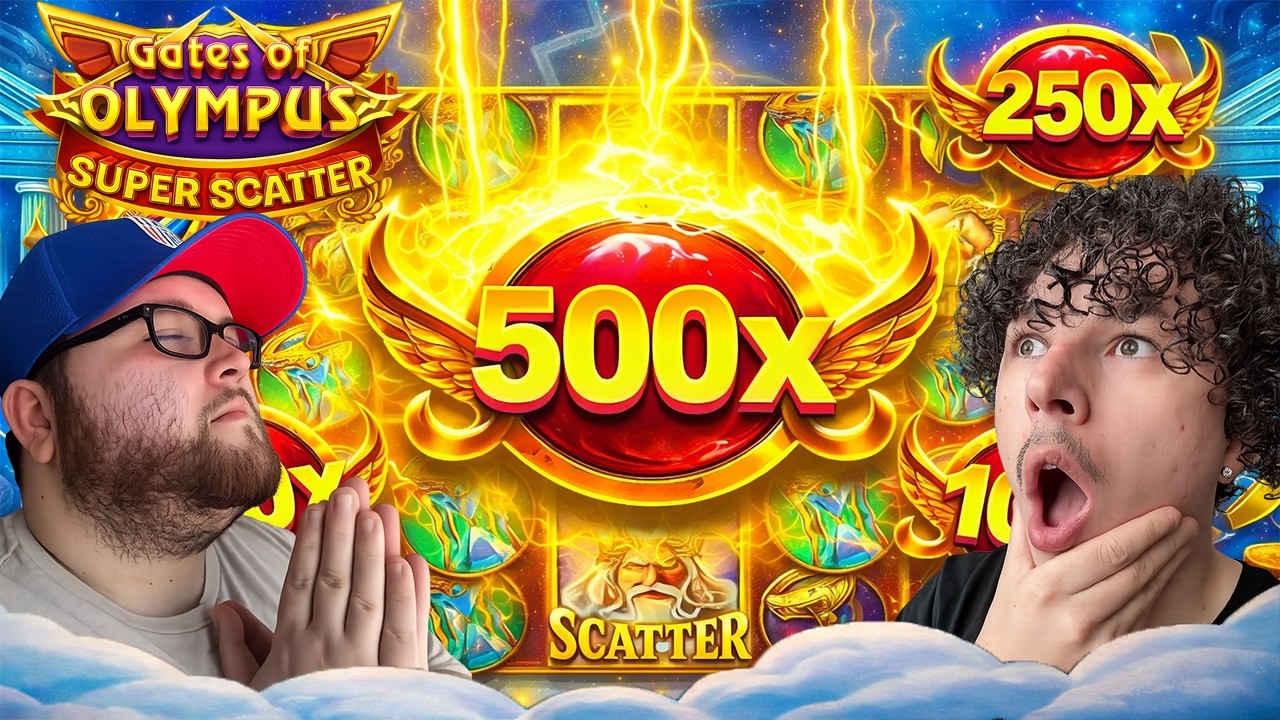 THE 500x FINALLY DROPPED IN GATES OF OLYMPUS