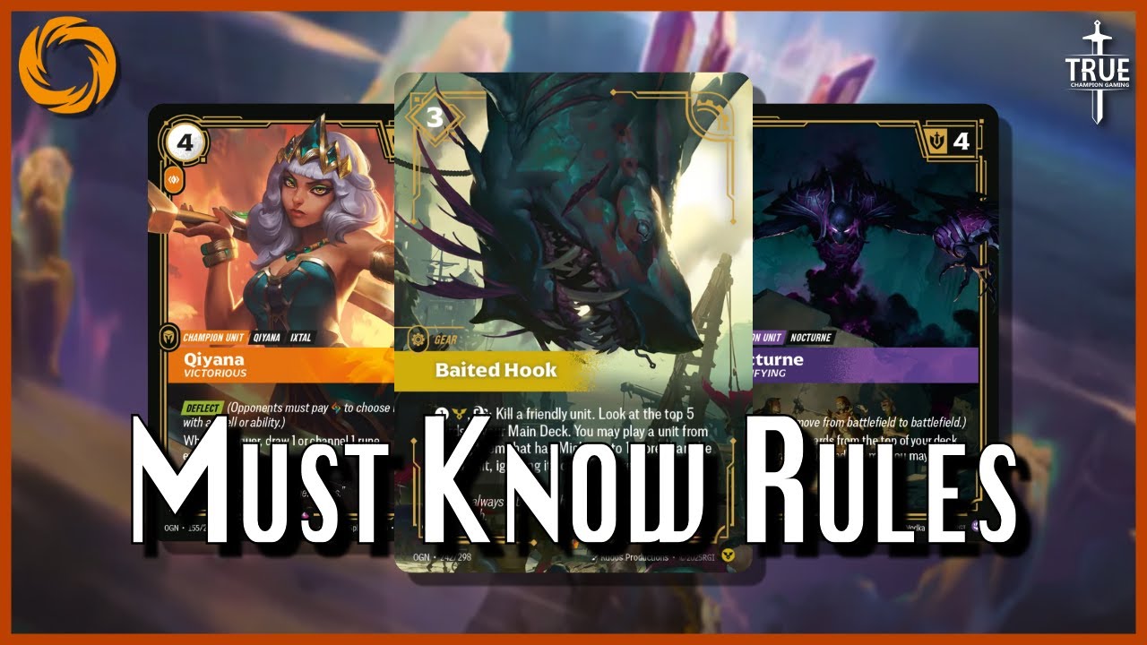Еще 5 правил для Riftbound TCG
