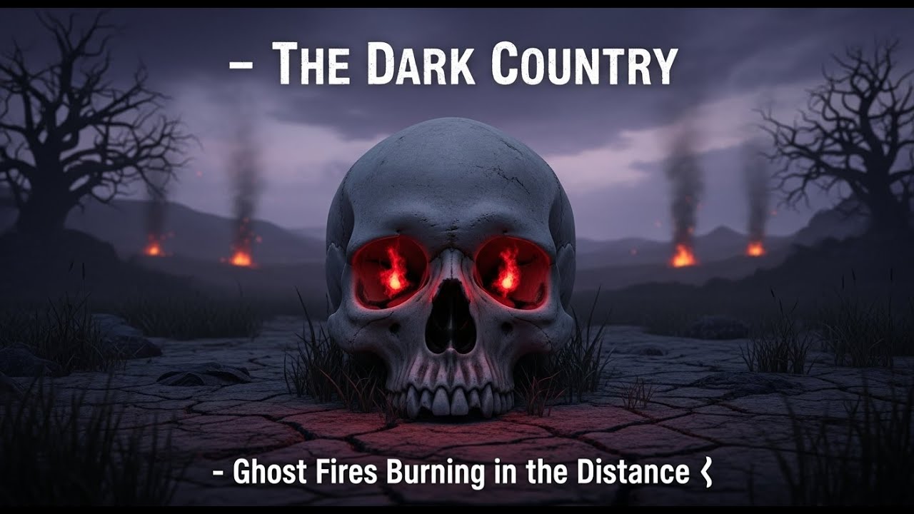 💀 The Dark Country – Ghost Fires Burning in the Distance 🔥 #DarkCountry #WesternMusic