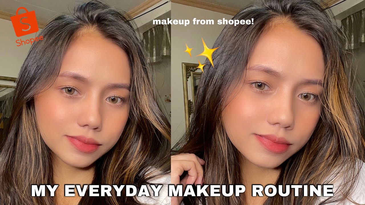 everyday makeup look for MORENA SKIN! ✨ all products from shopee! ft. ZEESEA