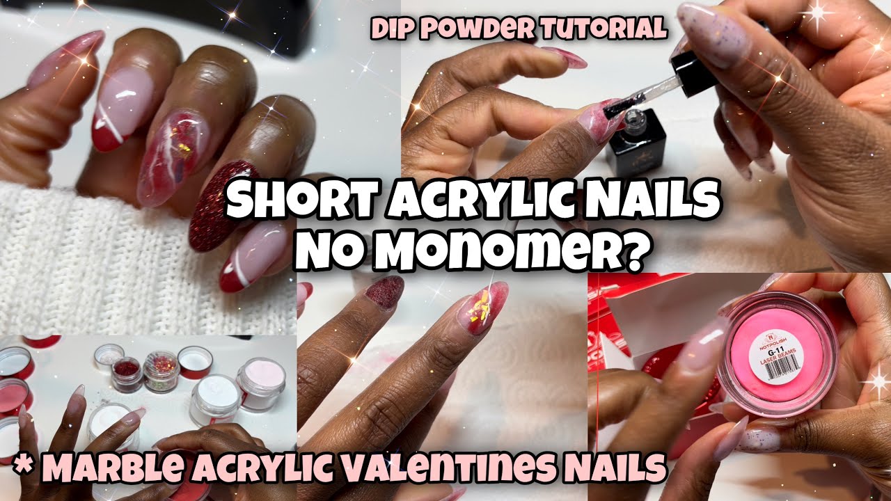 ACRYLIC AND GEL X NAILS (NO MONOMER) - Testing NOT POLISH 2in1 ACRYLICS | Dip Powder Nail Tutorial