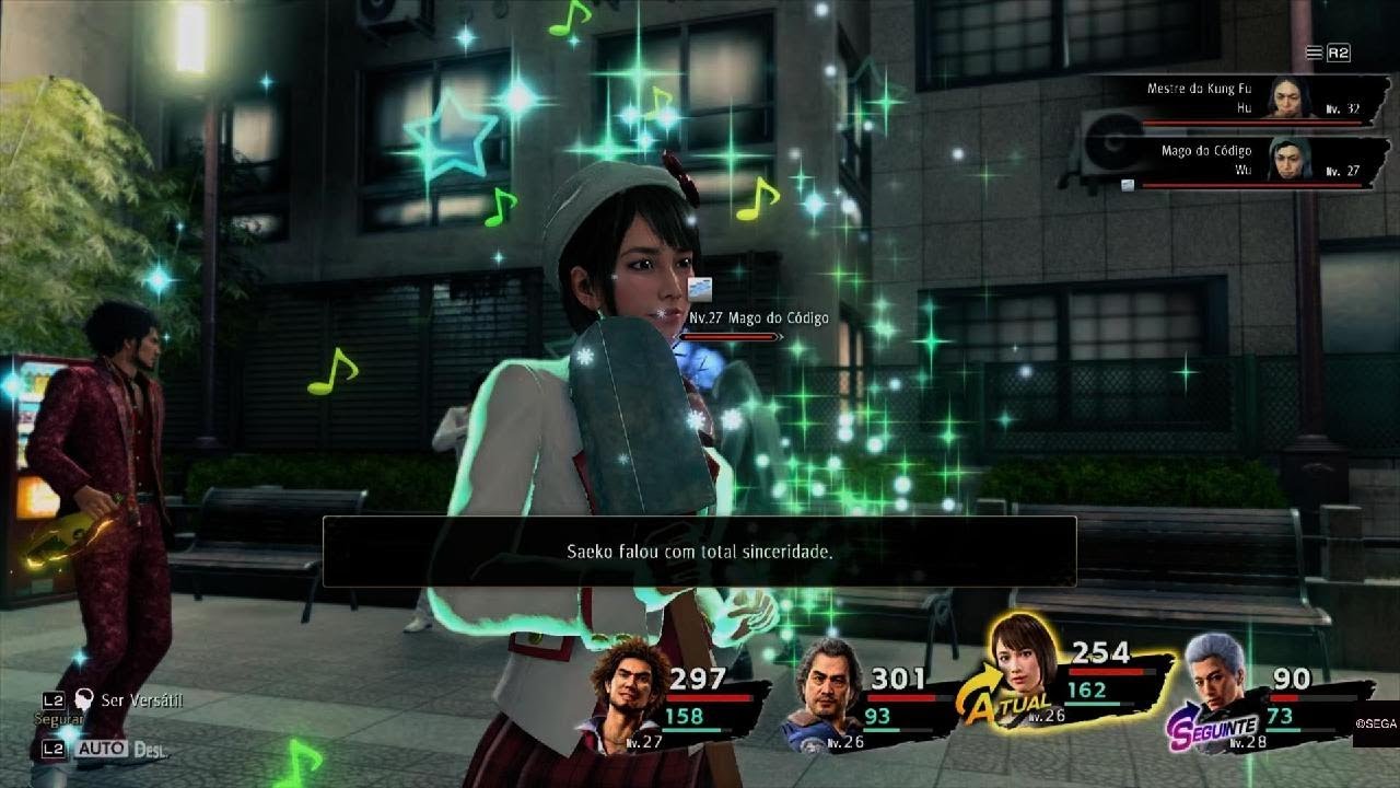Yakuza: Like A Dragon - Bandagens