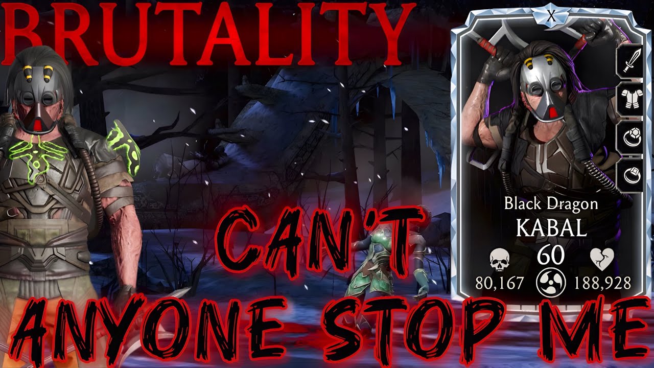 Black Dragon Team Brutal-Ending Survivor Gameplay | Mortal Kombat Mobile