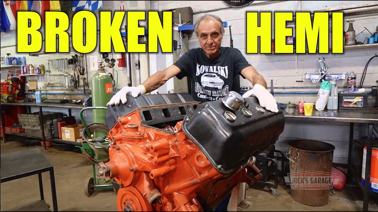 1968 HEMI Stroker Drops Valve - Can It Be Saved?
