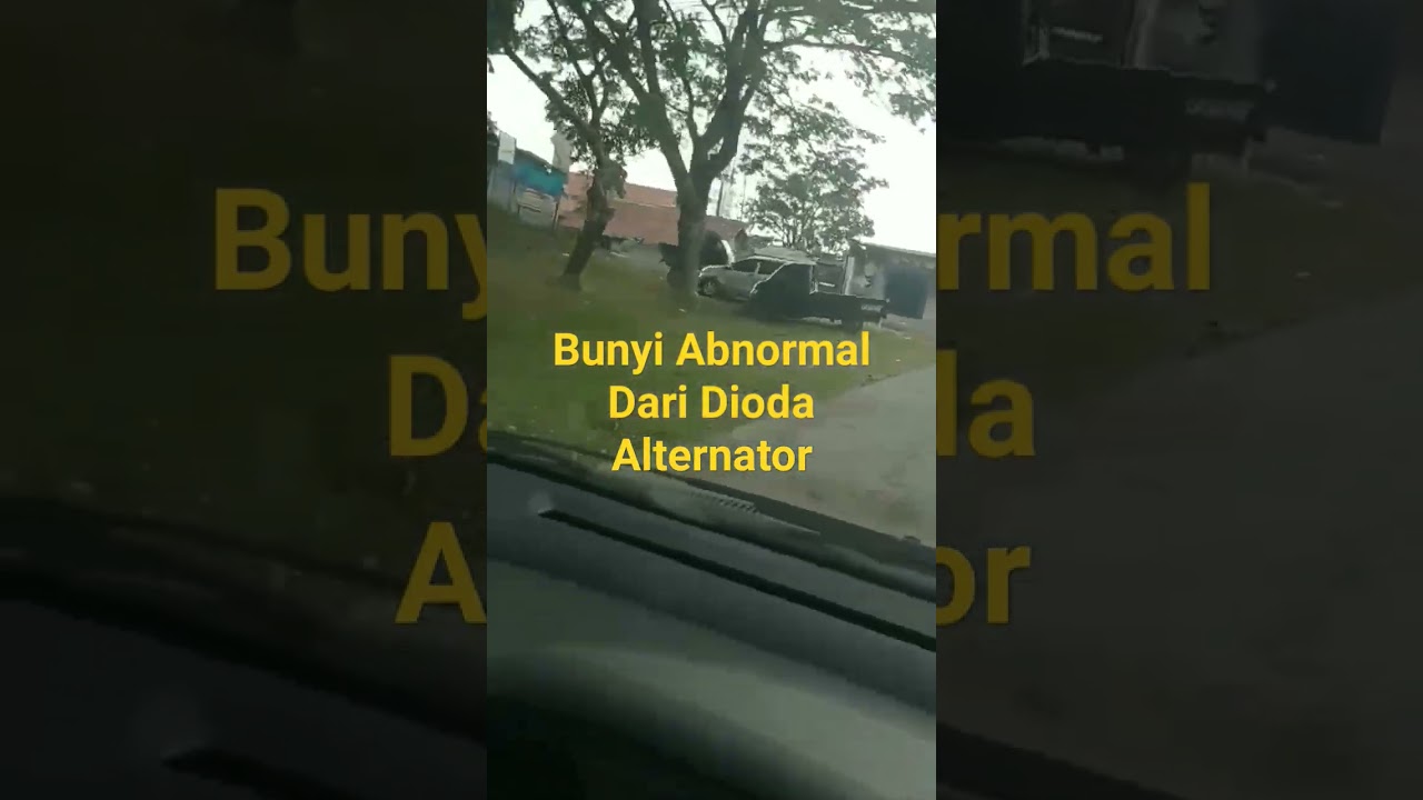Bunyi Abnormal Dioda Alternator Mobil Toyota Yaris