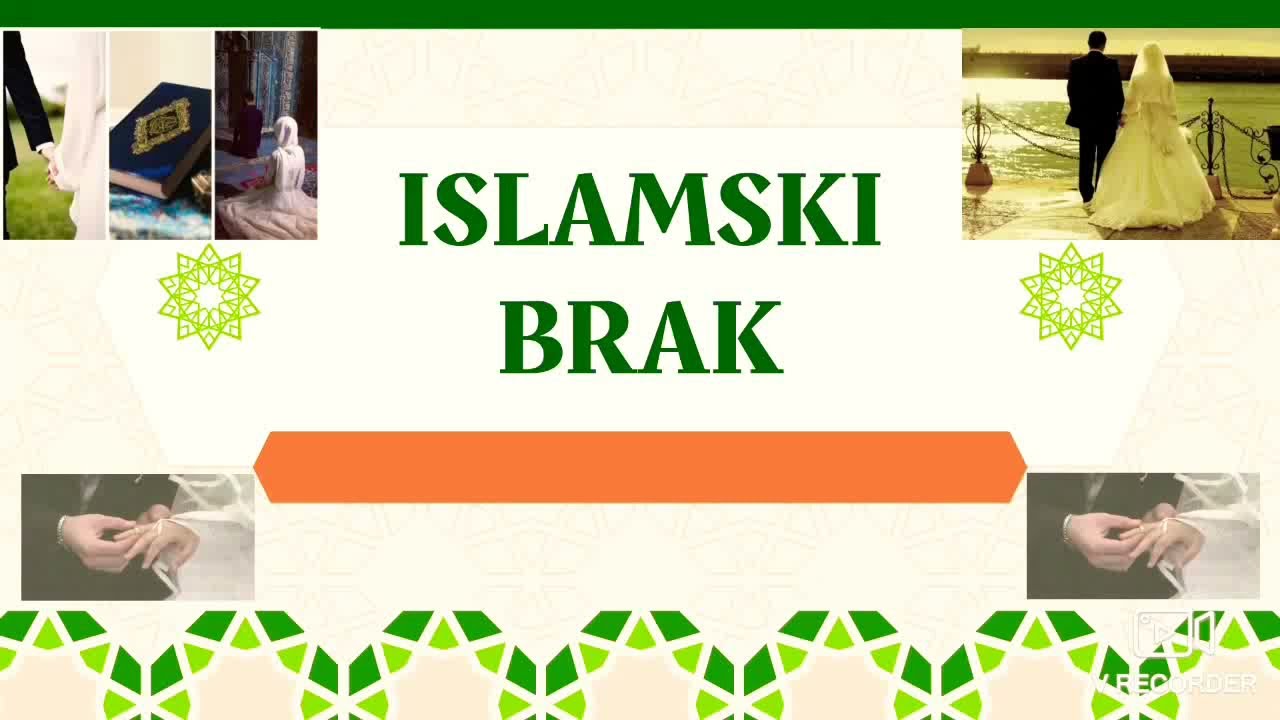 Islamski brak! (Ilmihal 3)