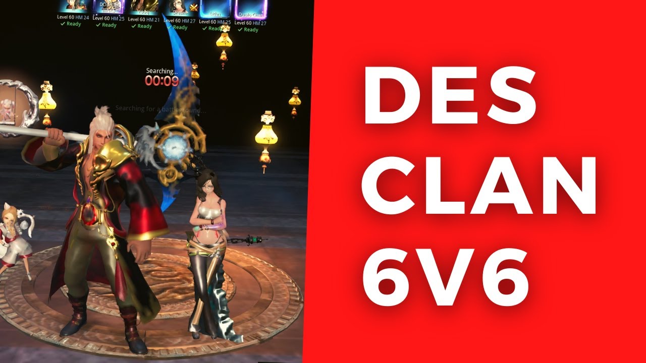 [BNS] PvP - DES 6v6 (Rue CBG)