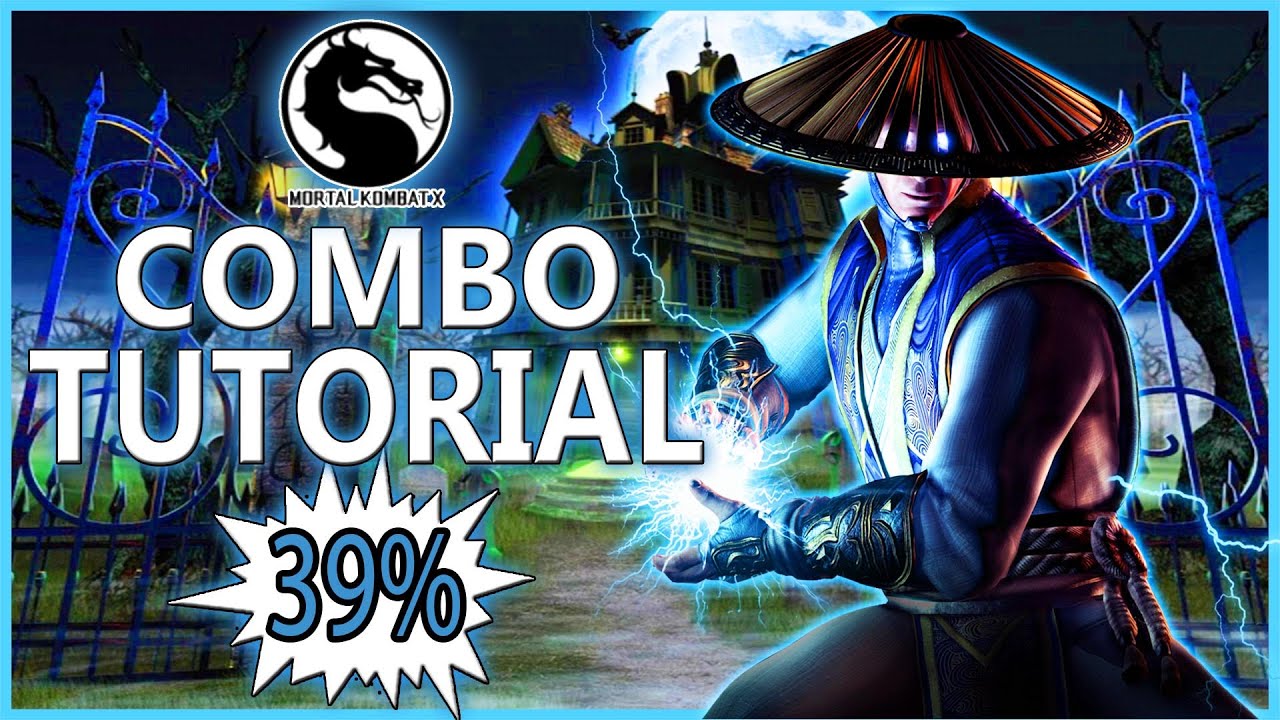Mortal Kombat X RAIDEN CORNER Combos THUNDER GOD - Mortal Kombat X Combo Tutorial