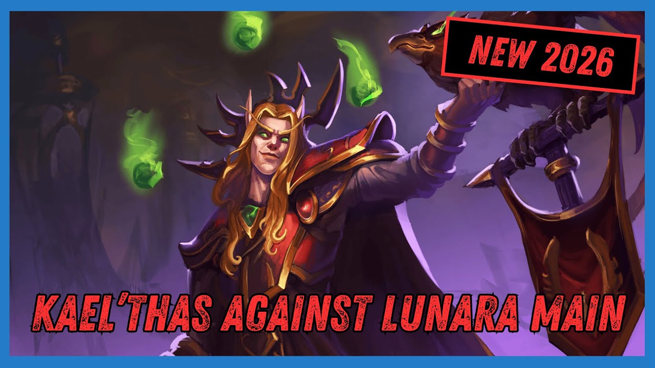 Kael’thas Against a Lunara Main | Heroes of the Storm 2026