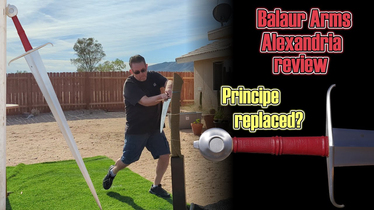 Замена Principe менее чем за 500 долларов? Обзор меча Balaur Arms Alexandria XVIII века.
