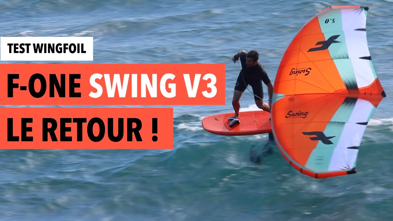 Test Wing foil: F-One Swing V3 -  Encore mieux que la Strike V3 ou pas?