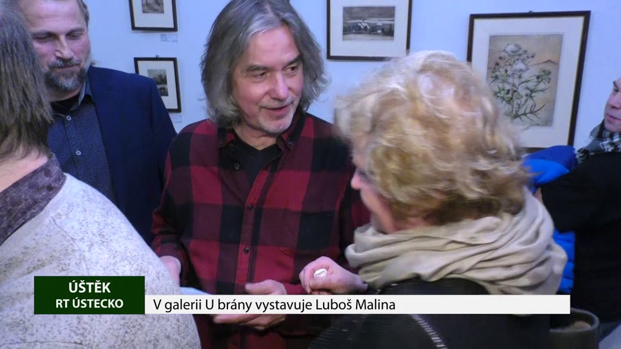 ÚŠTĚK: V galerii U brány vystavuje Luboš Malina