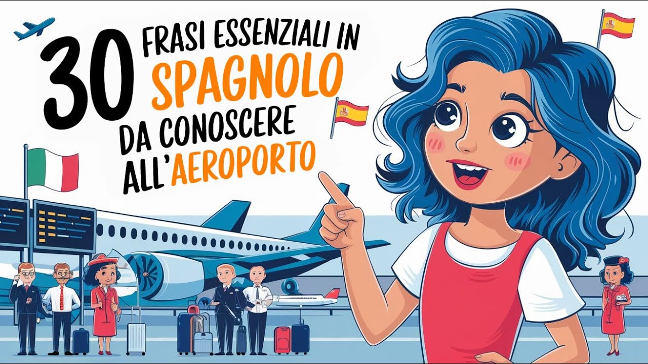 30 frasi essenziali in spagnolo da conoscere in aereo o all'aeroporto