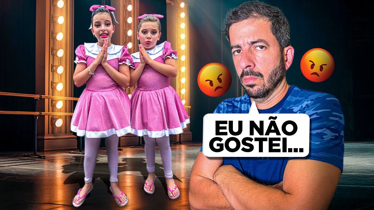 Avaliando Looks da Apresentação de dança da Laurinha e Helena. *Papai ficou bravo.