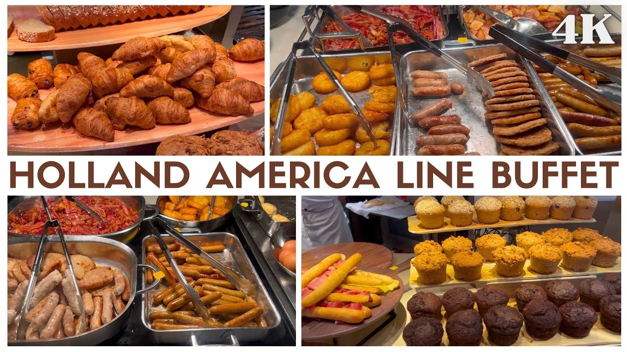 Nieuw Statendam - Breakfast BUFFET - Lido Market - Holland America Line
