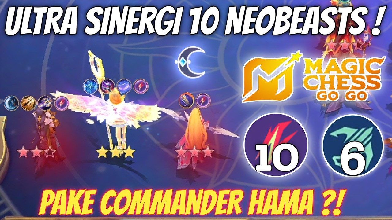 10 NEOBEASTS SECARA TIDAK SENGAJA !! GAMEPLAY PALING HOKY Magic Chess Go Go Mobile Legends Bang Bang