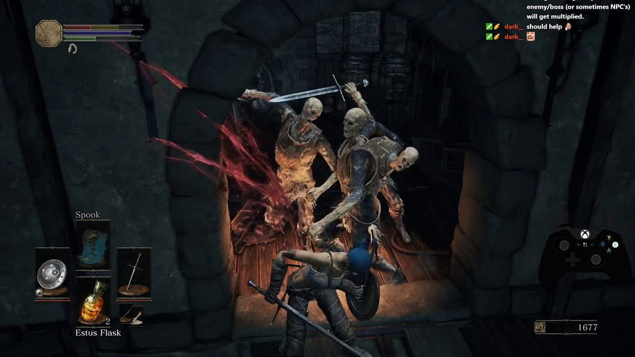 Dark Souls 3 Enemy Onslaught x3 Mod (Part 1)