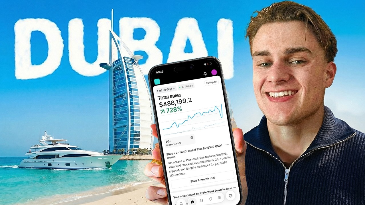 Dag in het leven van een 20 jarige online ondernemer in Dubai