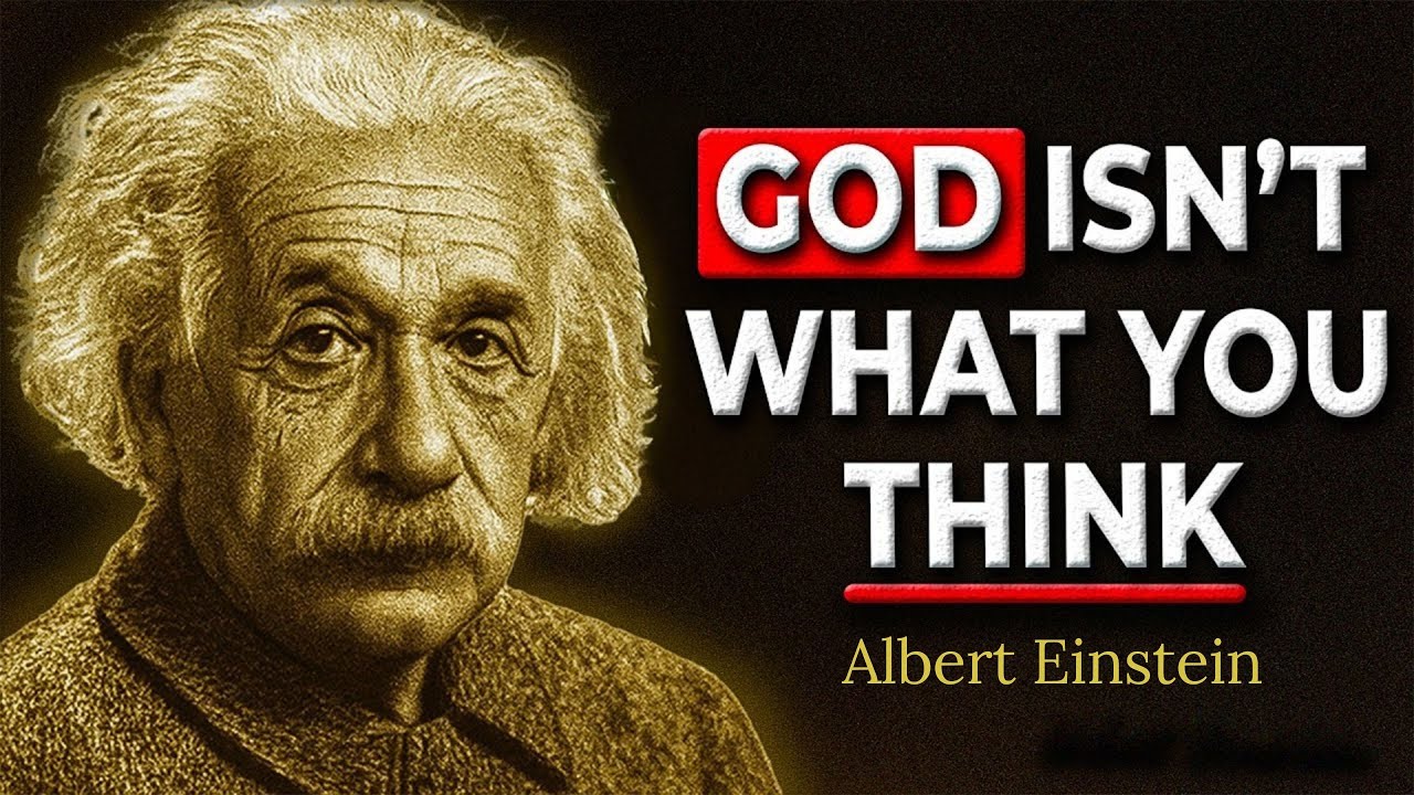 The Biggest Misconception About God | Albert Einstein