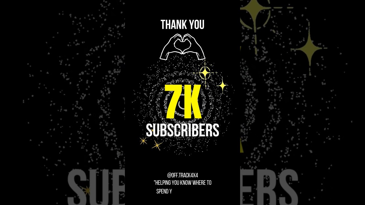 7,000 Legends Strong! 🙌💥We just hit 7,000 subscribers on YouTube and I can&rsquo;t thank you all enough 🙏