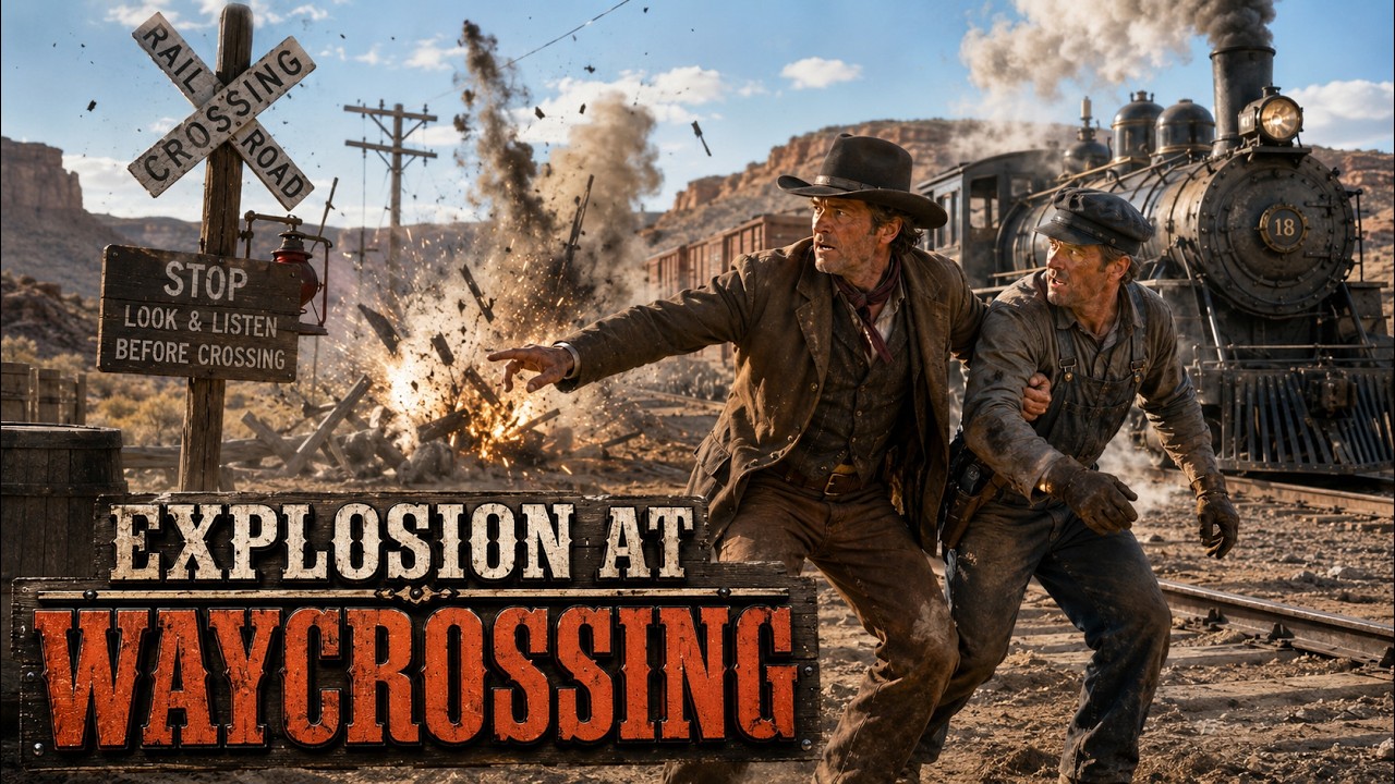 Best Western Movies | Explosion at Waycrossing | Full Classic Western Cowboy Movie (HD)
