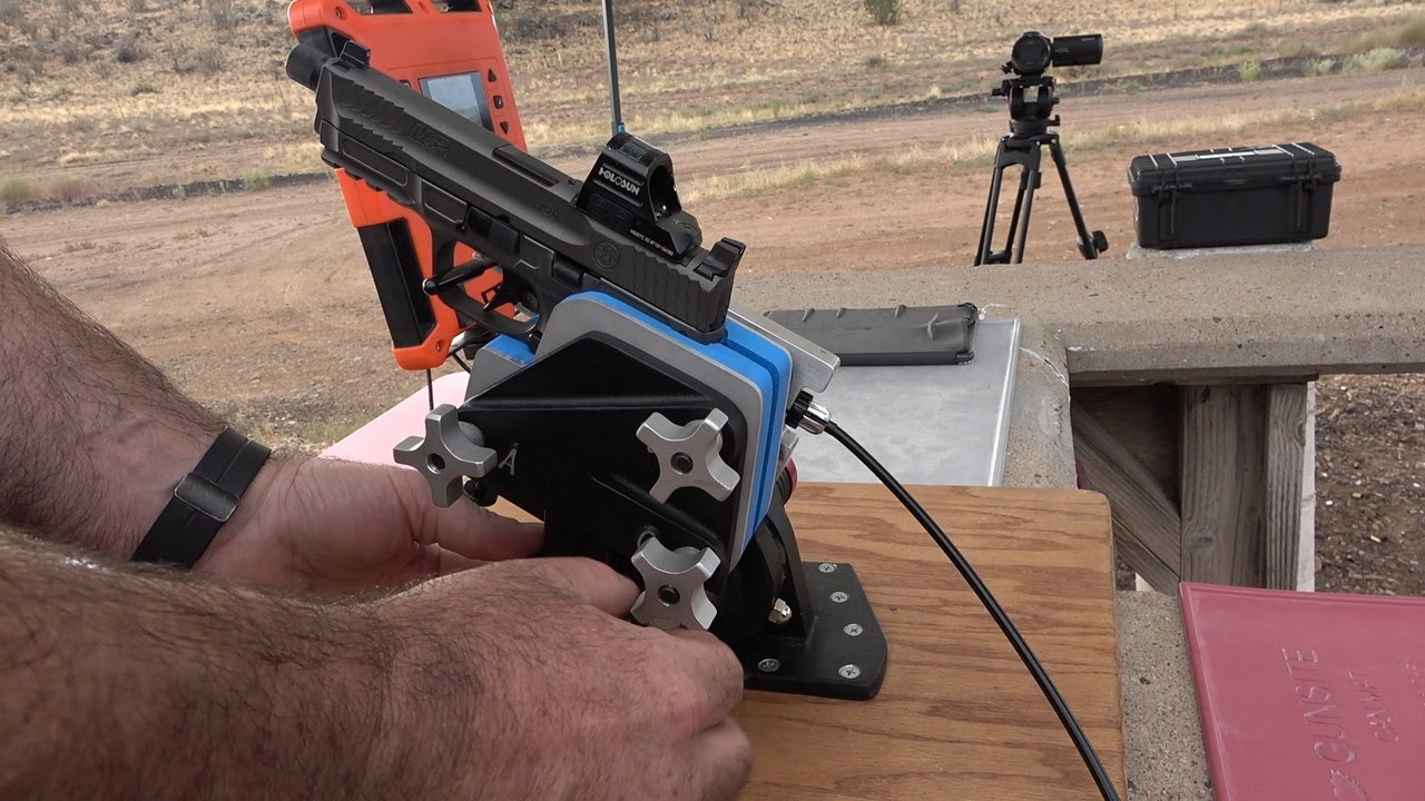 Two Smith and Wesson M&P competitors' accuracy repeatability,15, 25, and 50 yards, CCI, Double Tap