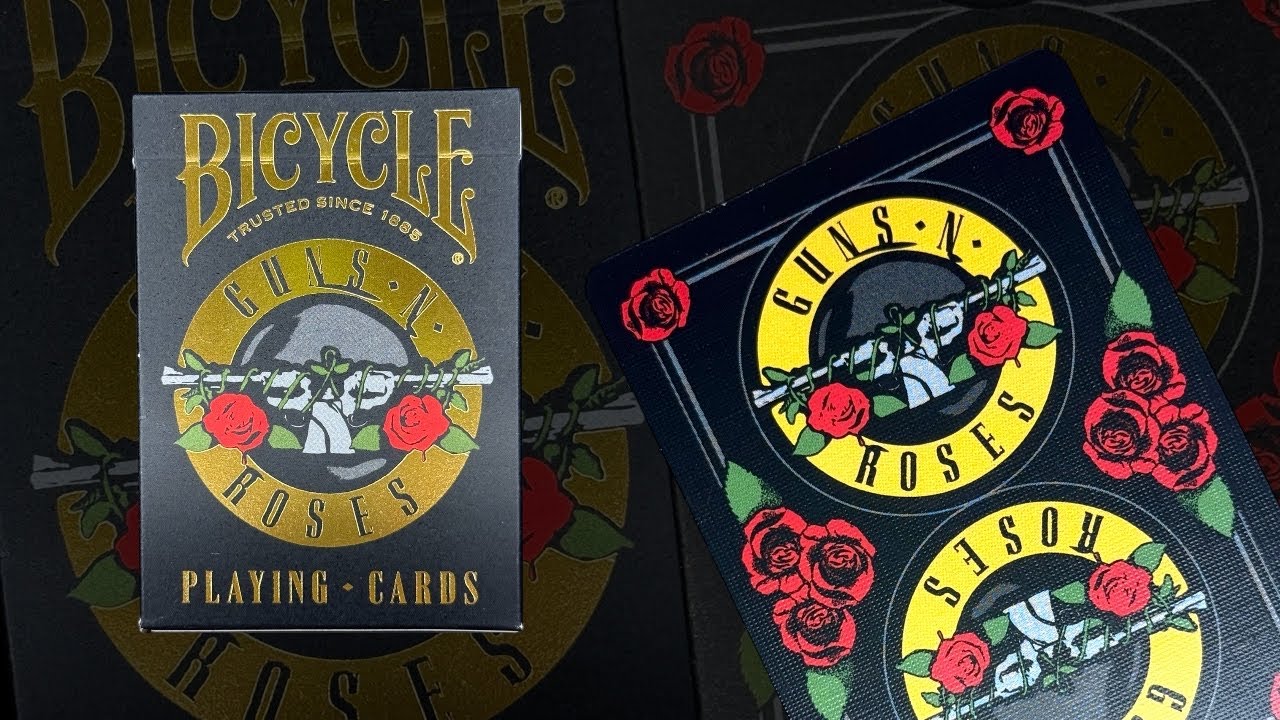 Deck Review - Bicycle Guns N' Roses Playing Cards