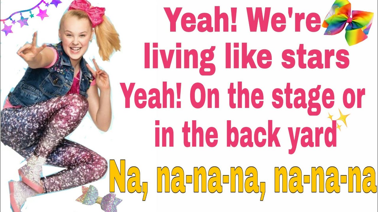 JoJo Siwa - Everyday Popstars - lyrics