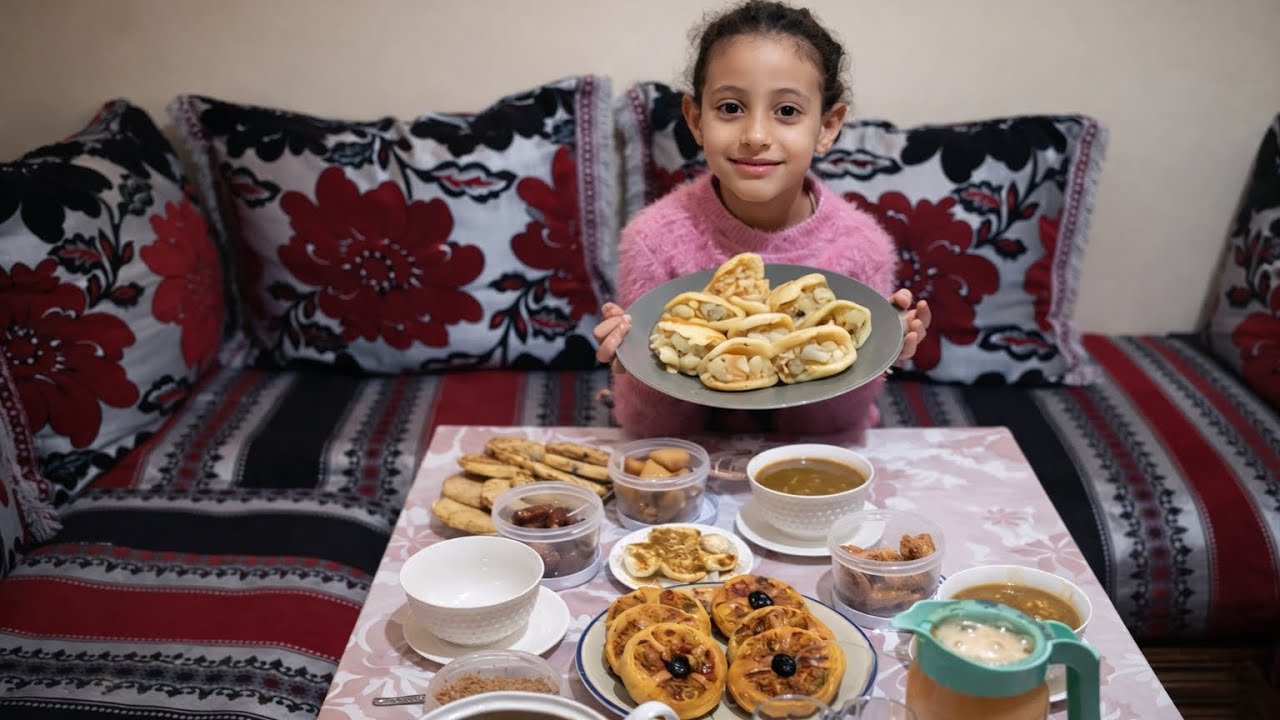 فطور رمضان شهي 🌙 حريشات بالزعتر والفرماج ومخيمرات معمرين + مملحات سهلة ولذيذة