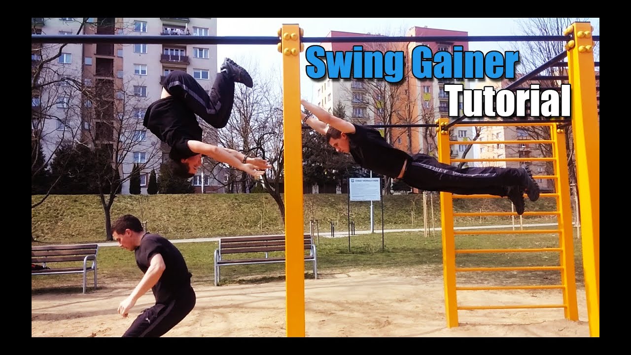 Tutorial #19 Swing Gainer / salto z drążka