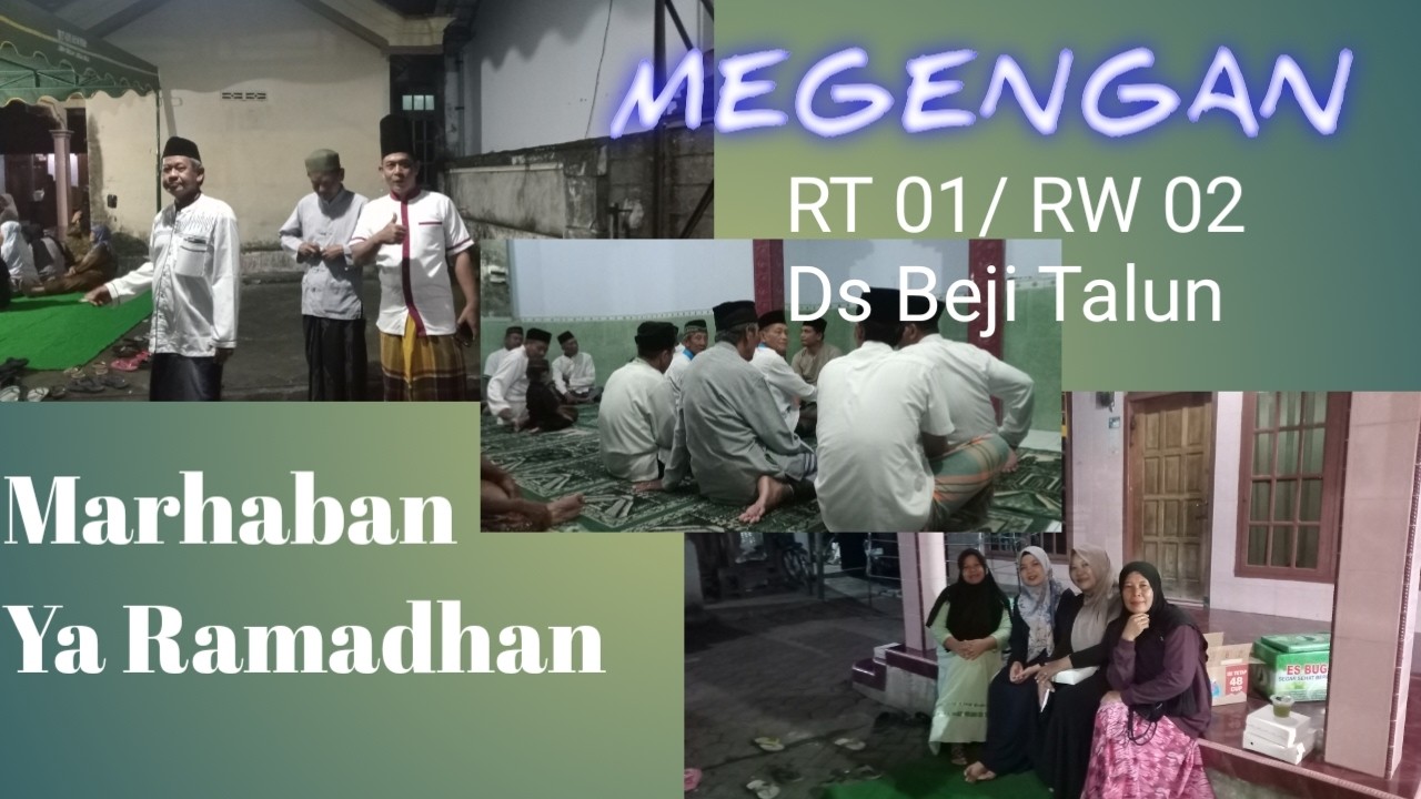 MEGENGAN guyub rukun RT 01/RW 02 Ds Beji Talun 150226