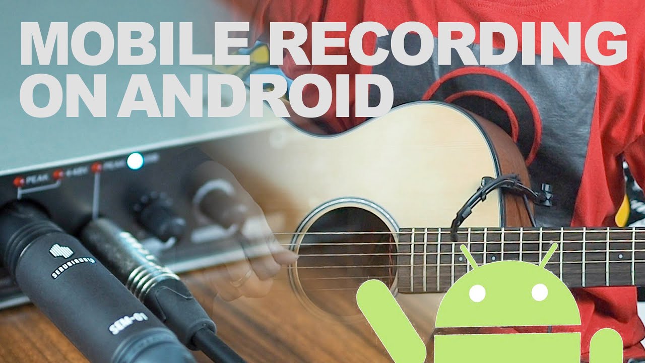 SERUNIAUDIO &trade; // Multitrack Mobile Recording - Using Steinberg UR12 on Android Smartphone
