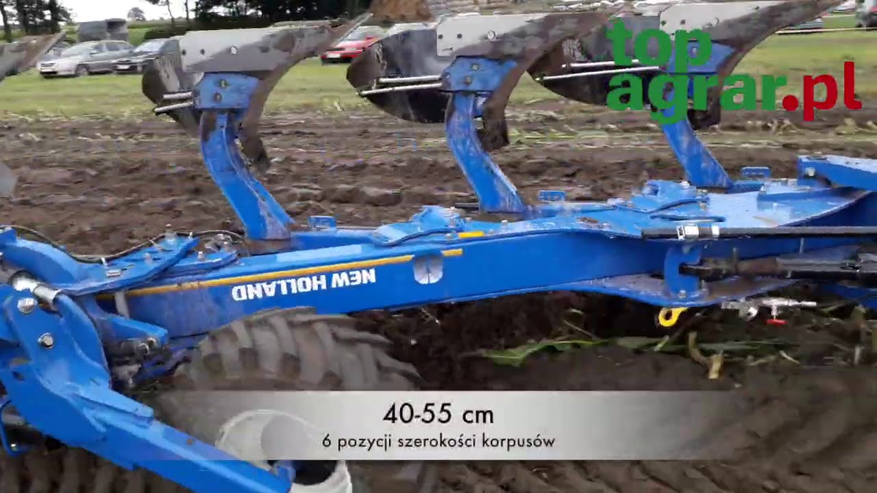 New Holland PX: koło podporowe na środku ramy