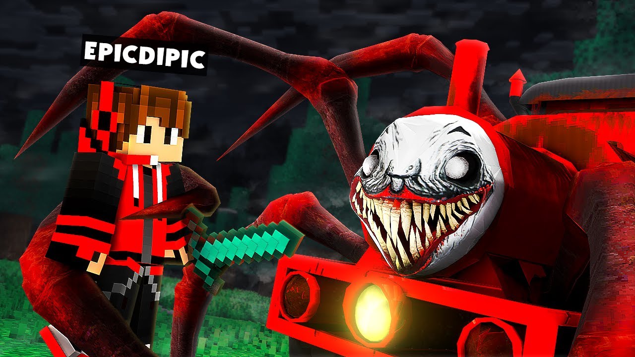 I Killed CHOO CHOO CHARLES In Minecraft !!!