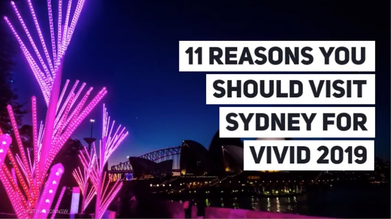 11 reasons to do Vivid Sydney 2019