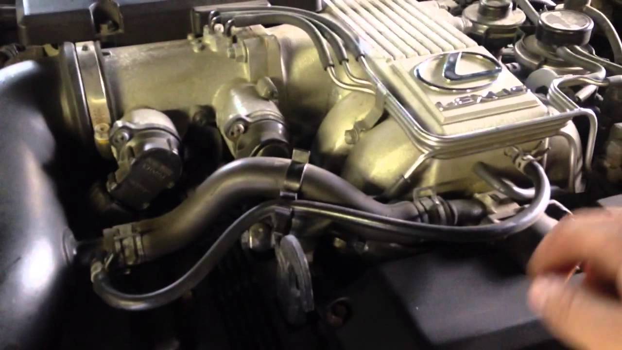 Ls400 power steering idle up valve delete