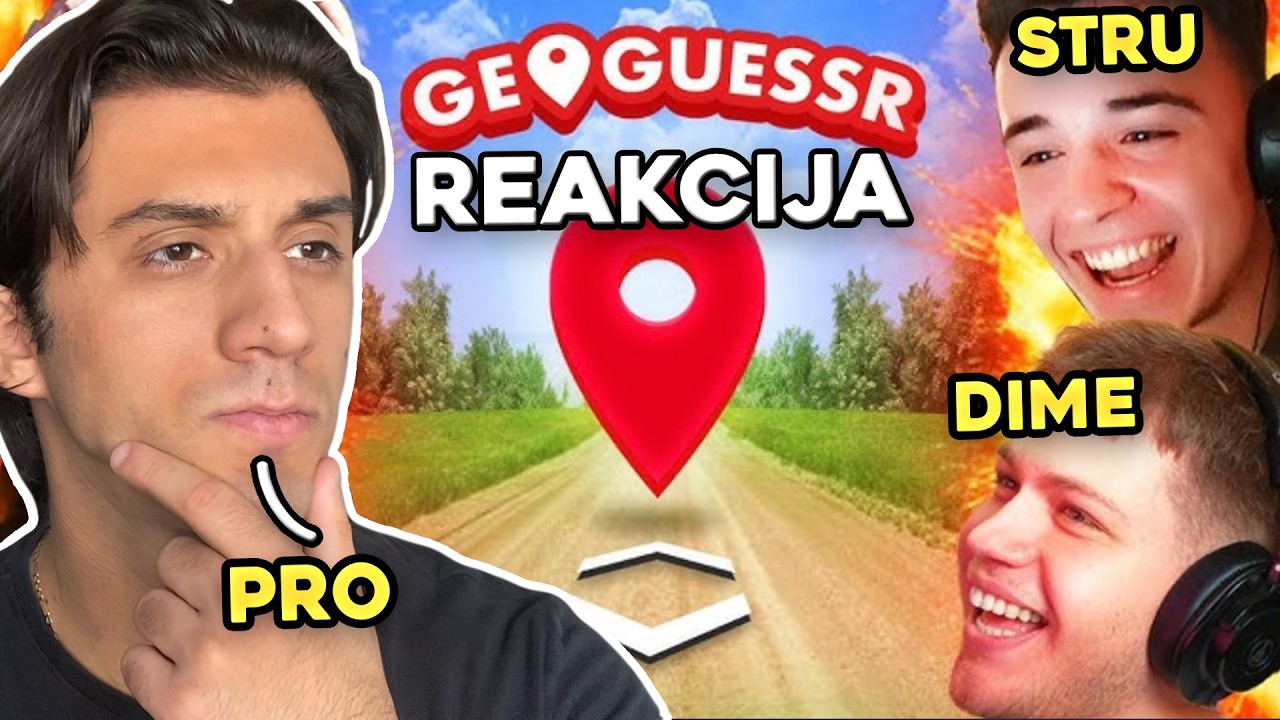 MOMCHADIJA Igra GeoGuessr - Reakcija PRO IGRAČA