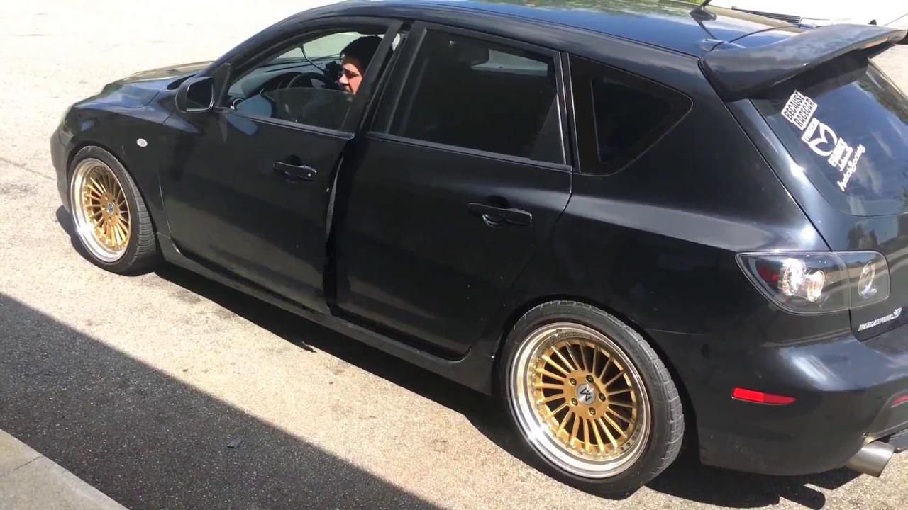 Mazdaspeed 3 Aggressive Fitment!