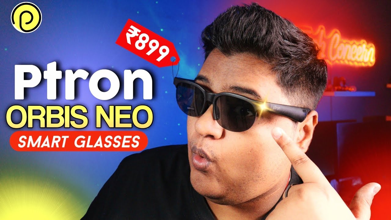 Smart Glasses 899 रुपये में🤑 | pTron Orbis Neo Review | Best Bluetooth Sunglasses for Music & Calls😍
