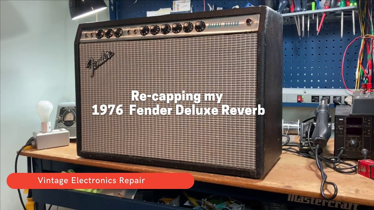 Re-capping my 1976 Fender Deluxe Reverb
