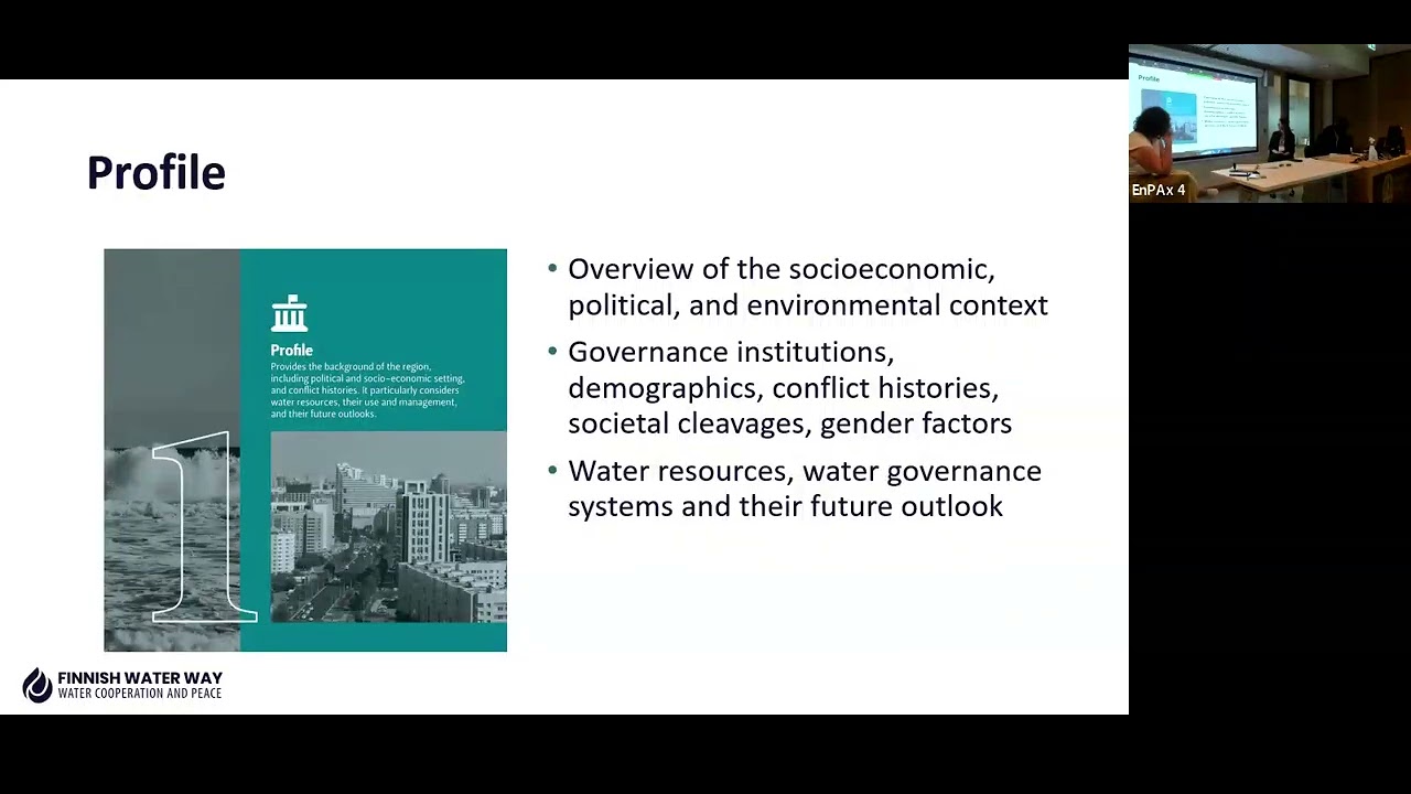Conflict Analysis as a Tool for Water Diplomacy