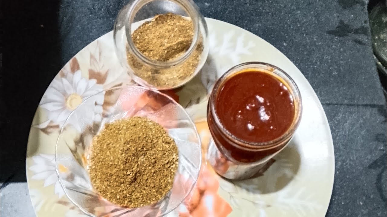Ramzan spl.imli khajoor chatni and ragda powder.
