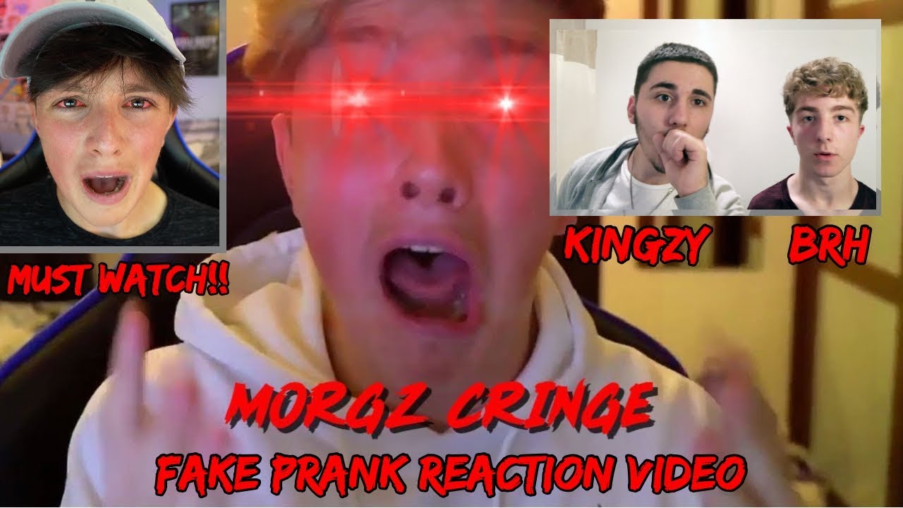 EXPOSING MORGZ (FAKE PRANK REACTION) Pt.1